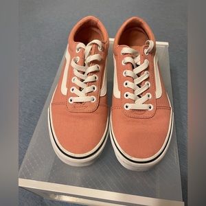 Pink vans. Women’s size 9